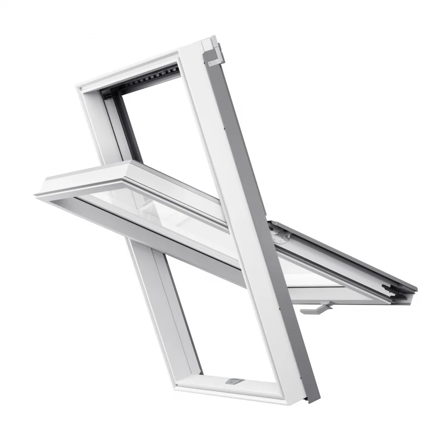 Мансардное окно RoofLite+ ПВХ от завода производителя Roof